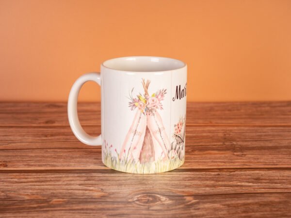 Taza Cabaña y animales